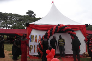 An image of an Otaten tent hire